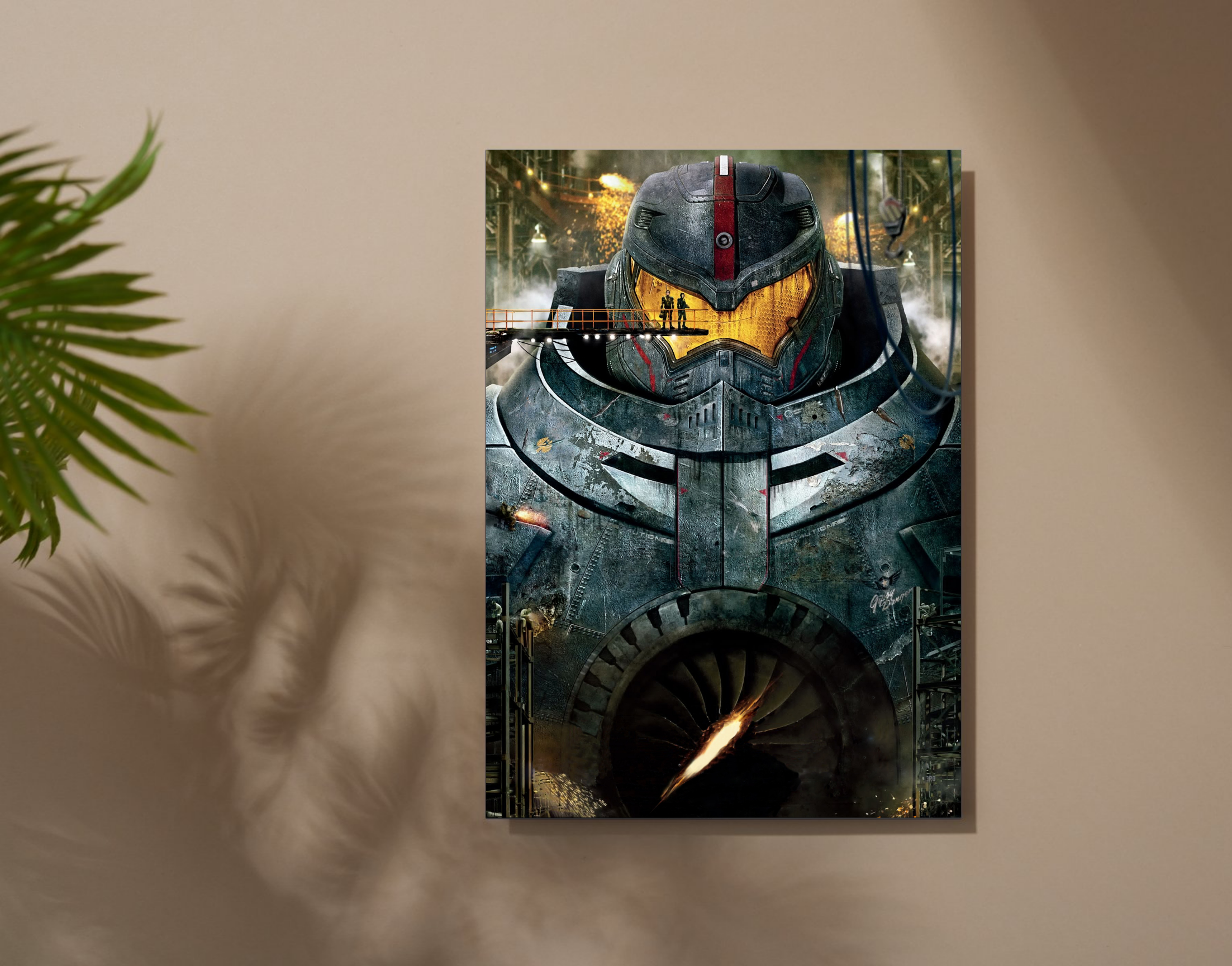 "PACIFIC RIM: MOVIE"- Shiny & Sturdy Metallic Poster Art That Pops & Sticks (Literally!)