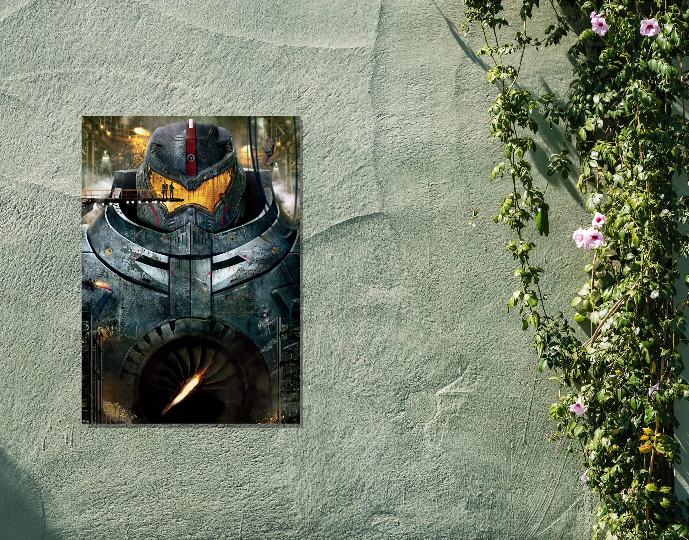 "PACIFIC RIM: MOVIE"- Shiny & Sturdy Metallic Poster Art That Pops & Sticks (Literally!)