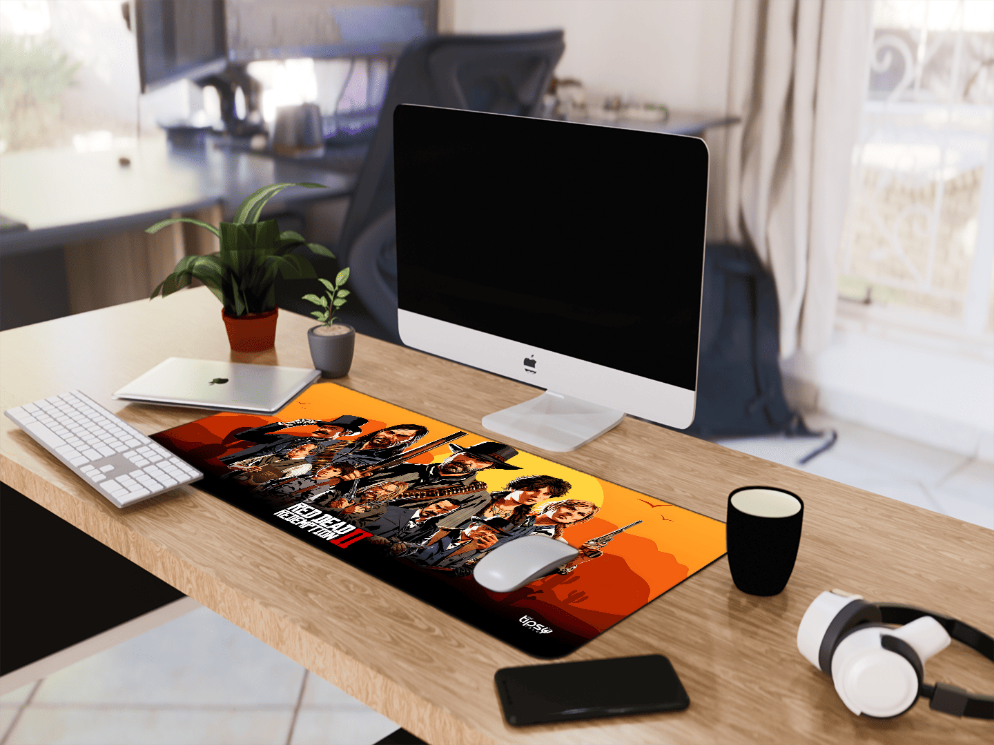 "RED DEAD REDEMPTION II" Gaming Mousepad Elevate Your Gaming Experience