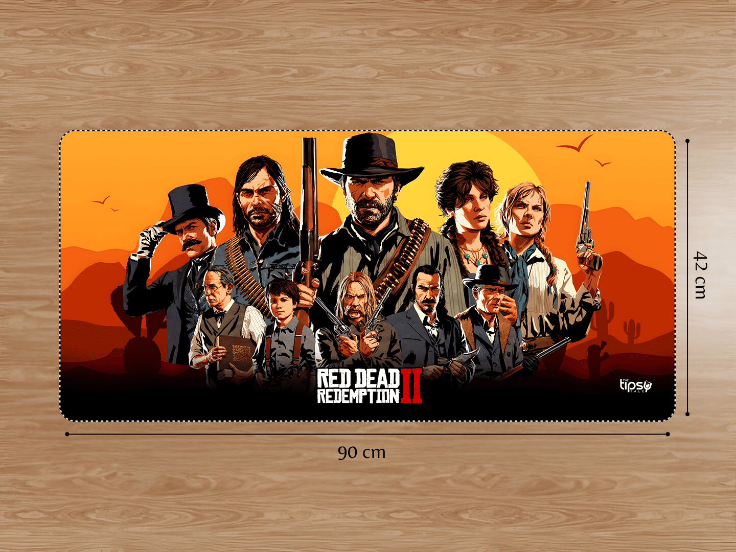 "RED DEAD REDEMPTION II" Gaming Mousepad Elevate Your Gaming Experience