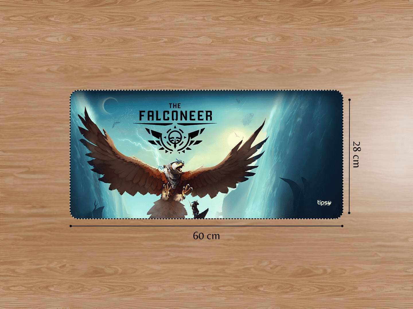 "THE FALCONEER" Gaming Mousepad Elevate Your Gaming Experience