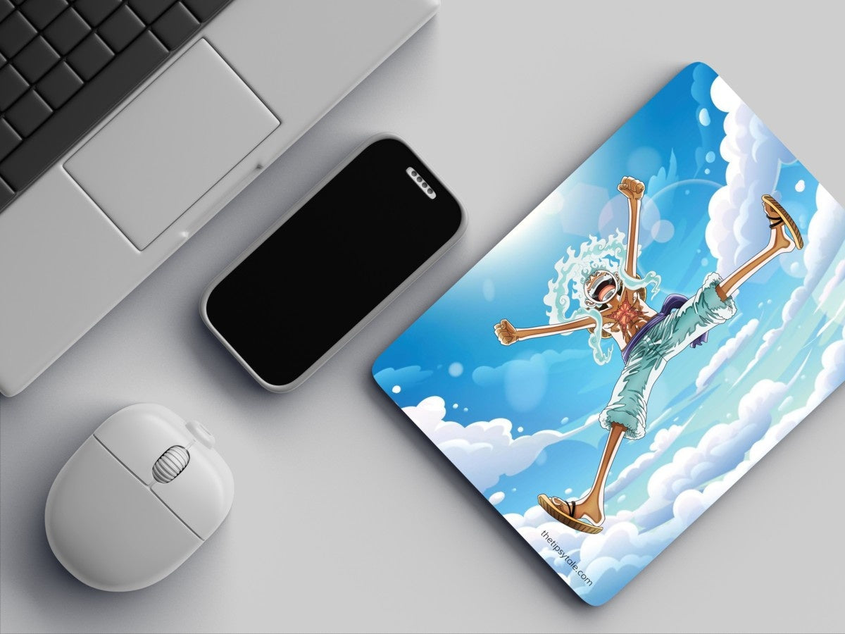 "MONKEY D LIFFY - GEAR 5 " Mousepad: Enhance Your Workspace with Style