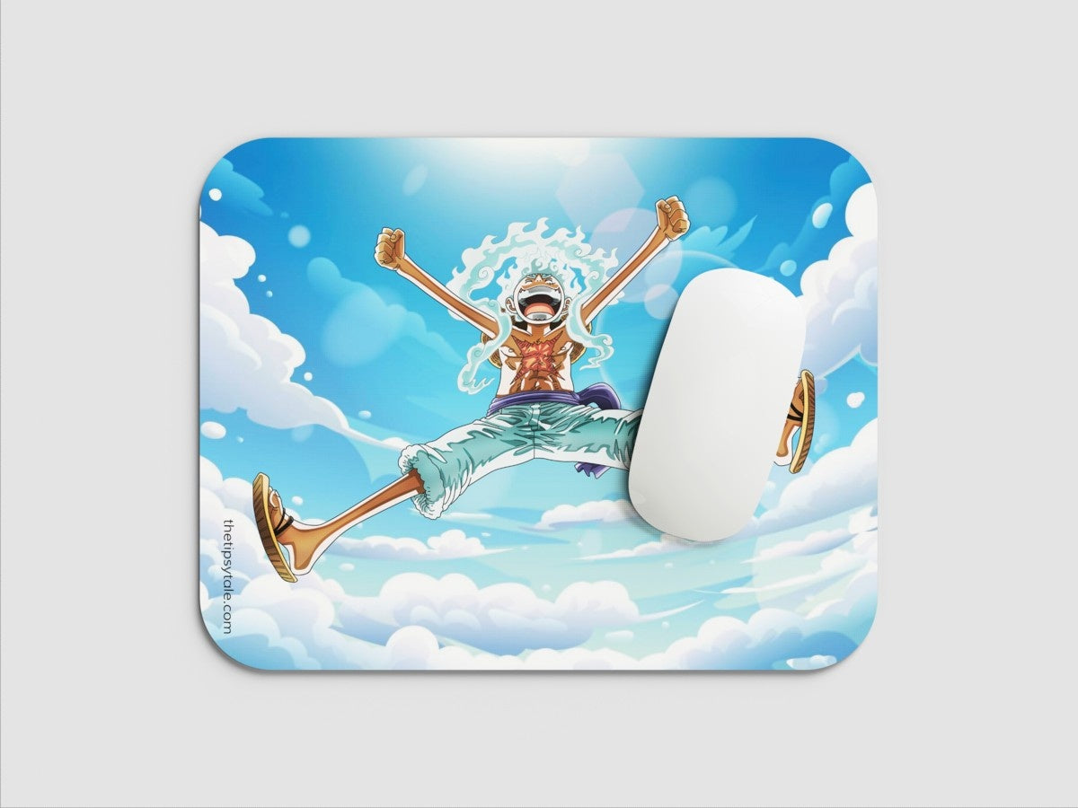 "MONKEY D LIFFY - GEAR 5 " Mousepad: Enhance Your Workspace with Style