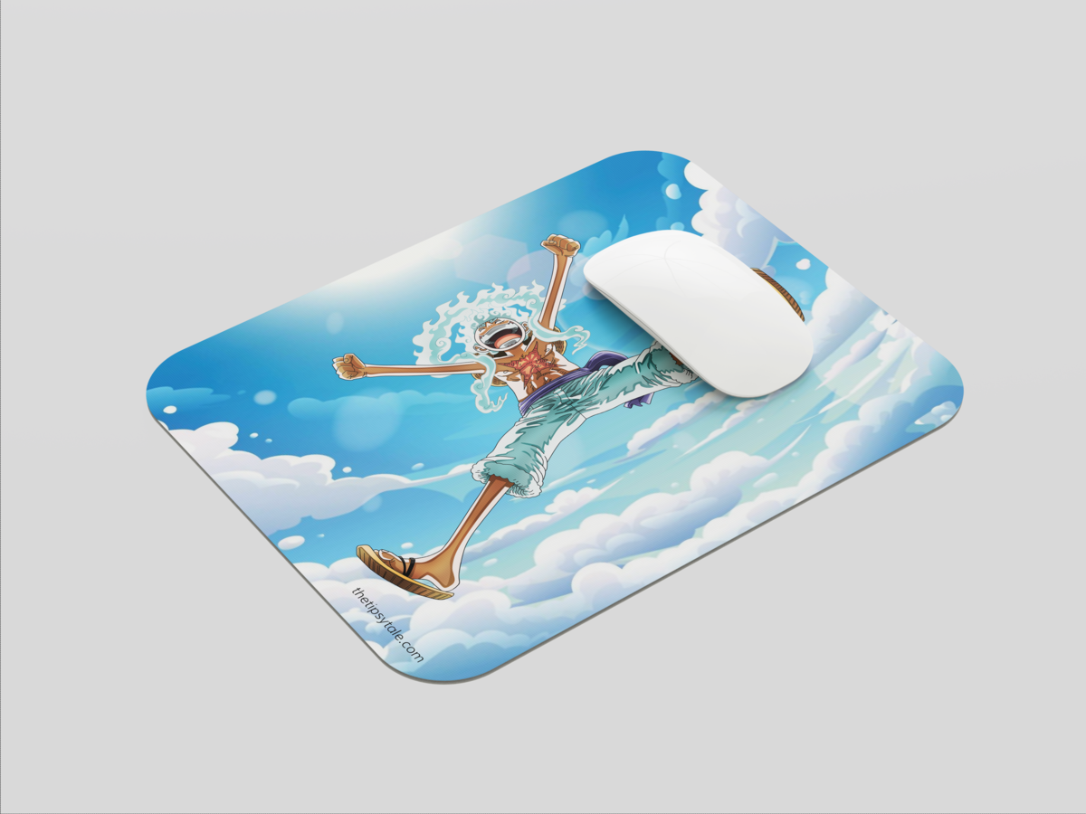 "MONKEY D LIFFY - GEAR 5 " Mousepad: Enhance Your Workspace with Style