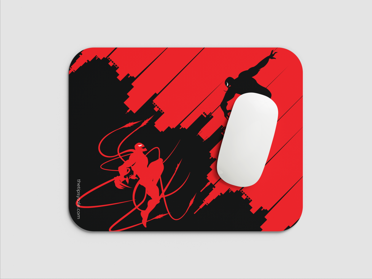 "VENOM VS CARNAGE" Mousepad: Enhance Your Workspace with Style