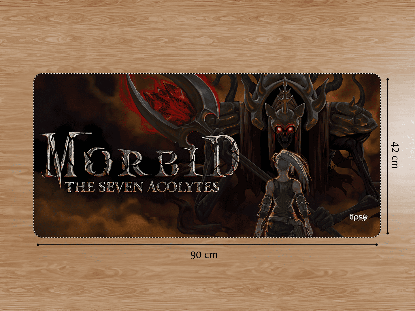 "MORBID THE SEVEN ACOLYTES" Gaming Mousepad Elevate Your Gaming Experience