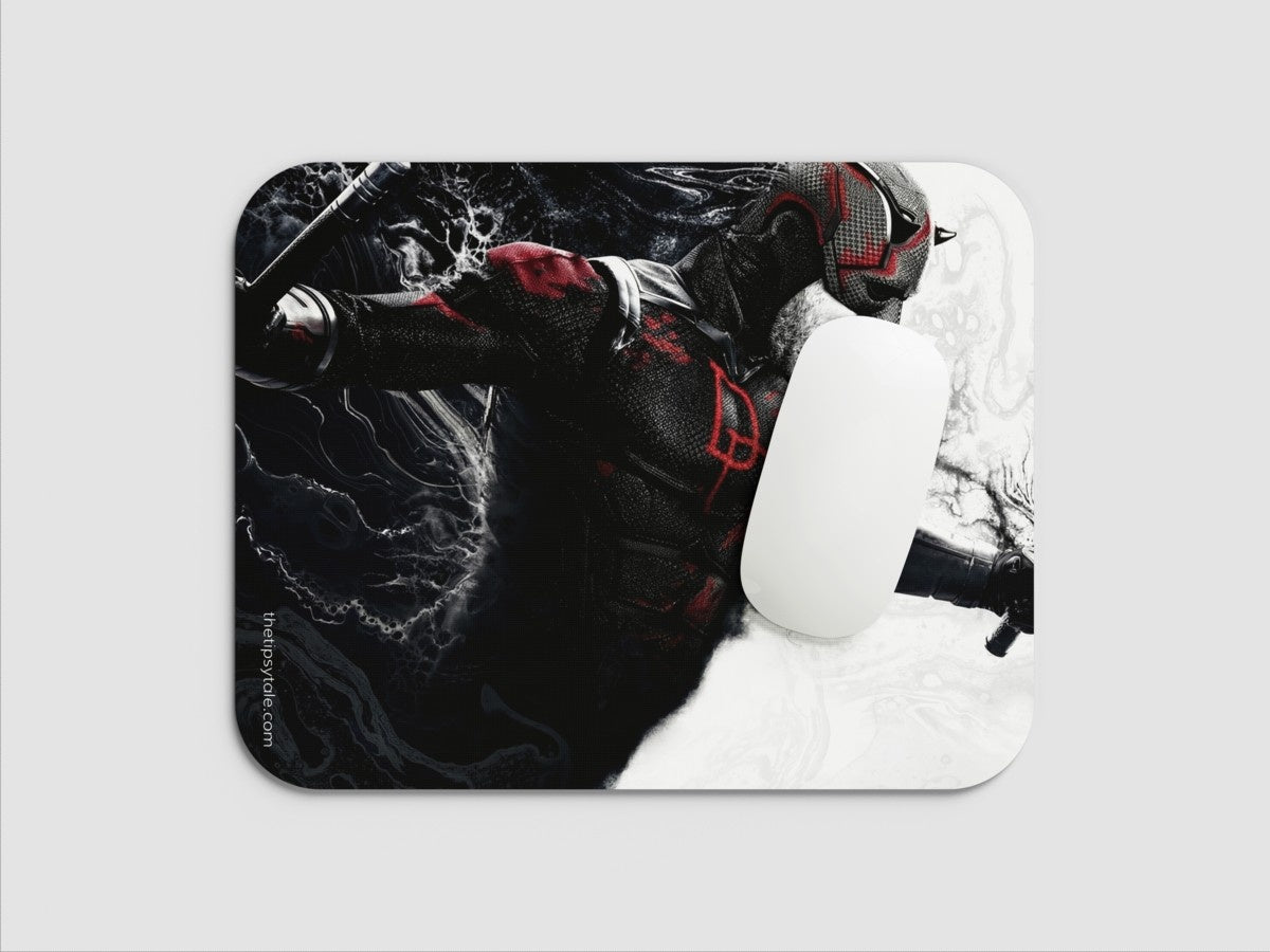 "DARE DEVIL BORN AGAIN - DD" Mousepad: Enhance Your Workspace with Style