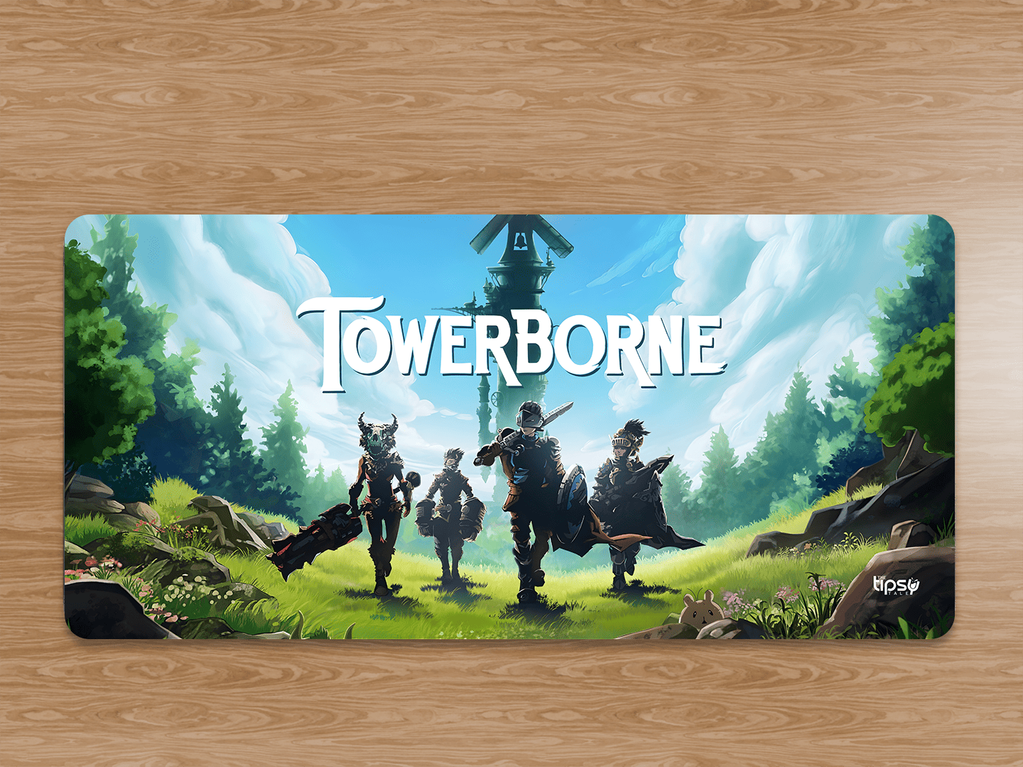 "TOWERBORNE" Gaming Mousepad Elevate Your Gaming Experience
