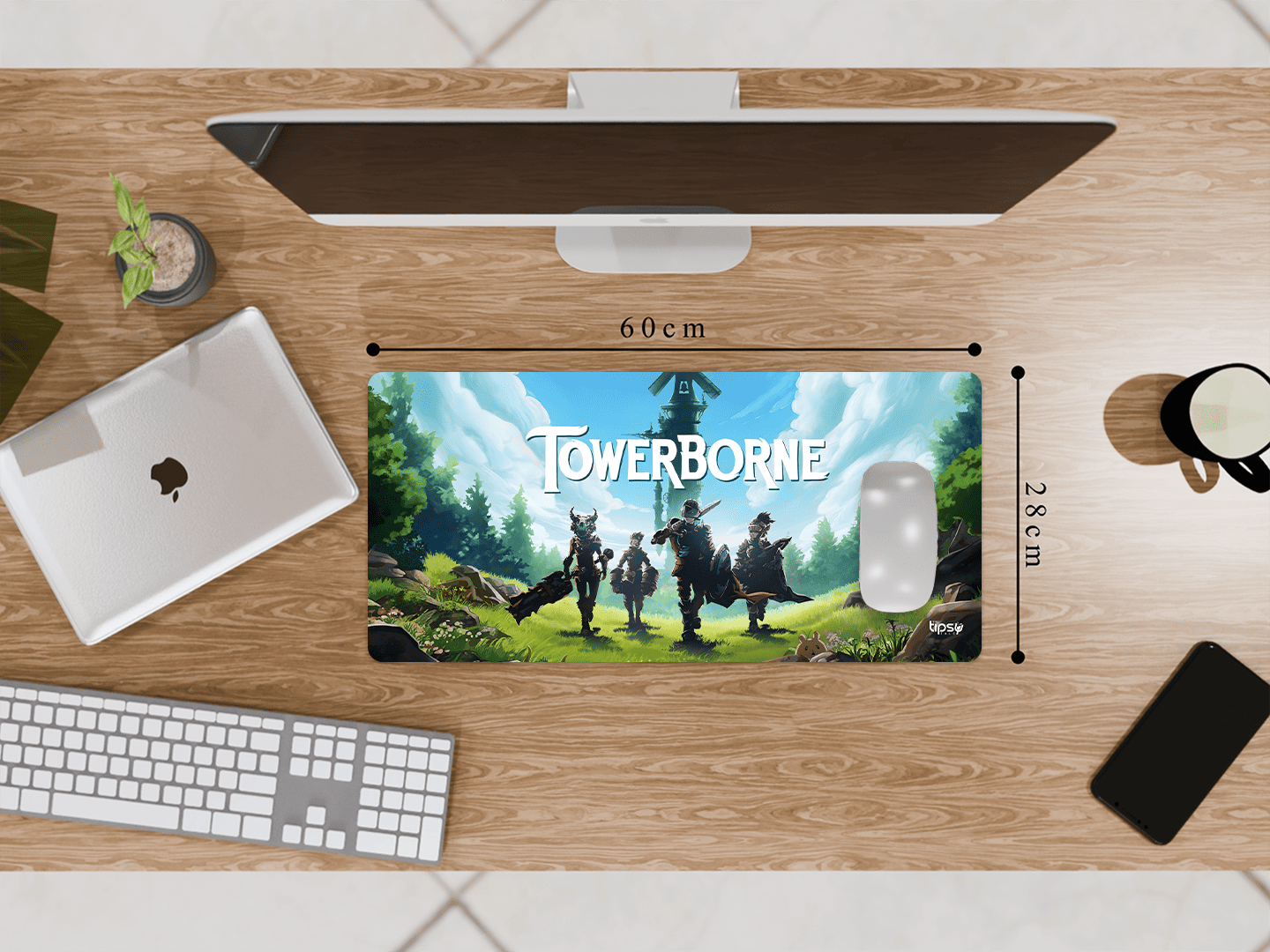 "TOWERBORNE" Gaming Mousepad Elevate Your Gaming Experience