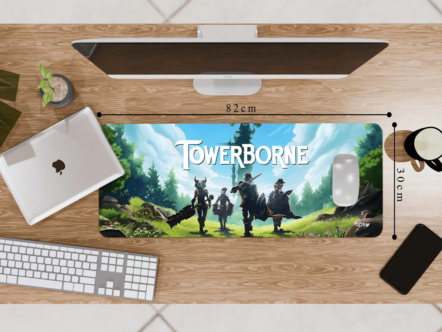 "TOWERBORNE" Gaming Mousepad Elevate Your Gaming Experience