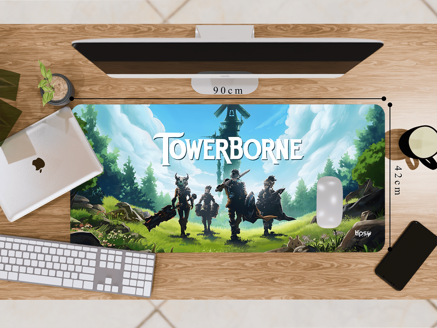 "TOWERBORNE" Gaming Mousepad Elevate Your Gaming Experience