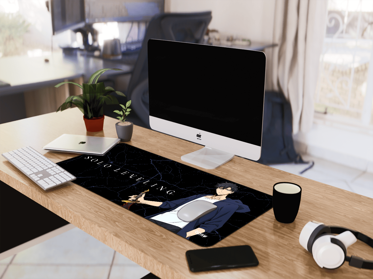 "SUNG JINWOO" Gaming Mousepad Elevate Your Gaming Experience