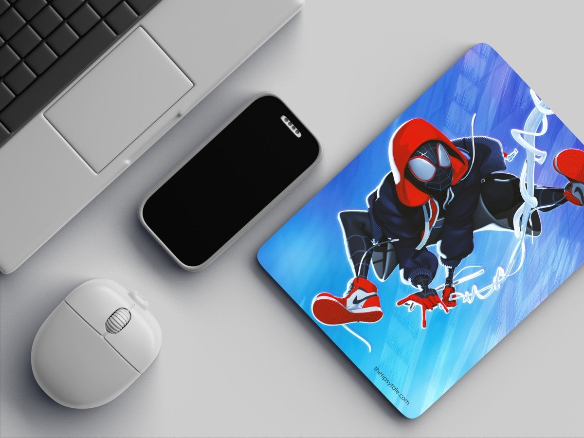 "MILES MORALES - DIGITAL ART" Mousepad: Enhance Your Workspace with Style