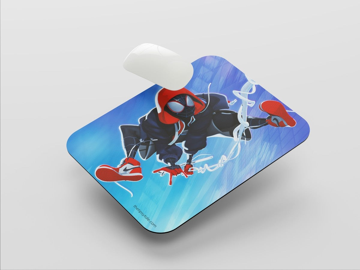 "MILES MORALES - DIGITAL ART" Mousepad: Enhance Your Workspace with Style