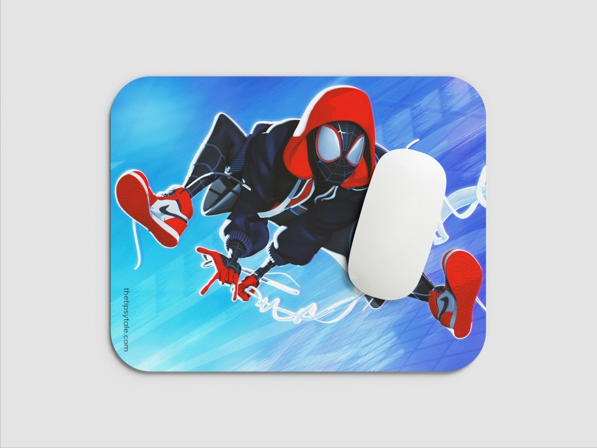 "MILES MORALES - DIGITAL ART" Mousepad: Enhance Your Workspace with Style