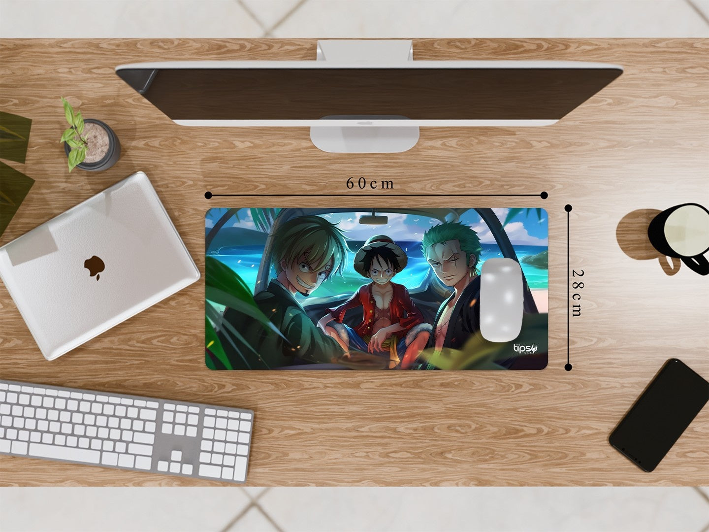 "ONE PIECE STRAW HAT - ANIME" Gaming Mousepad Elevate Your Gaming Experience