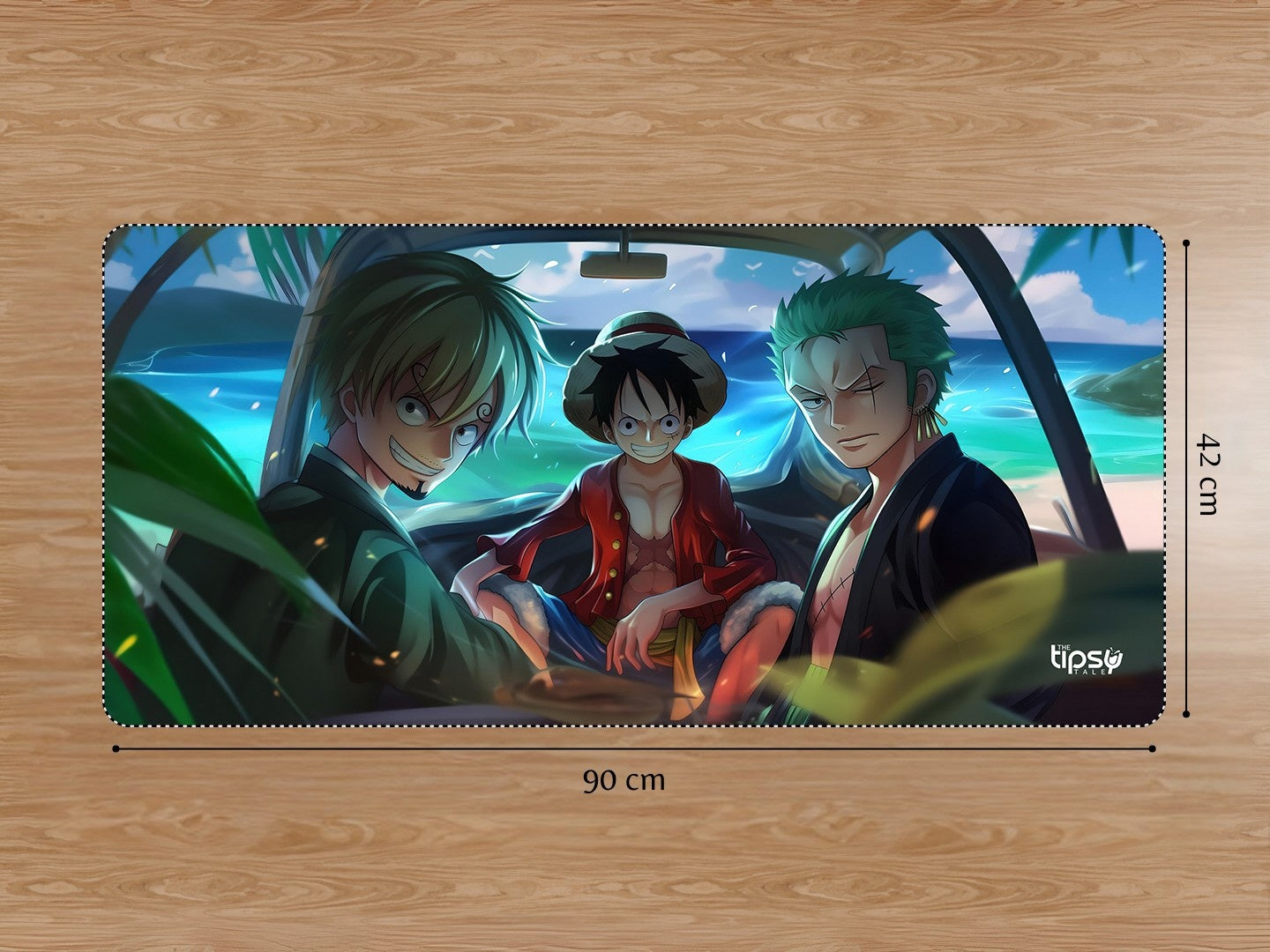 "ONE PIECE STRAW HAT - ANIME" Gaming Mousepad Elevate Your Gaming Experience
