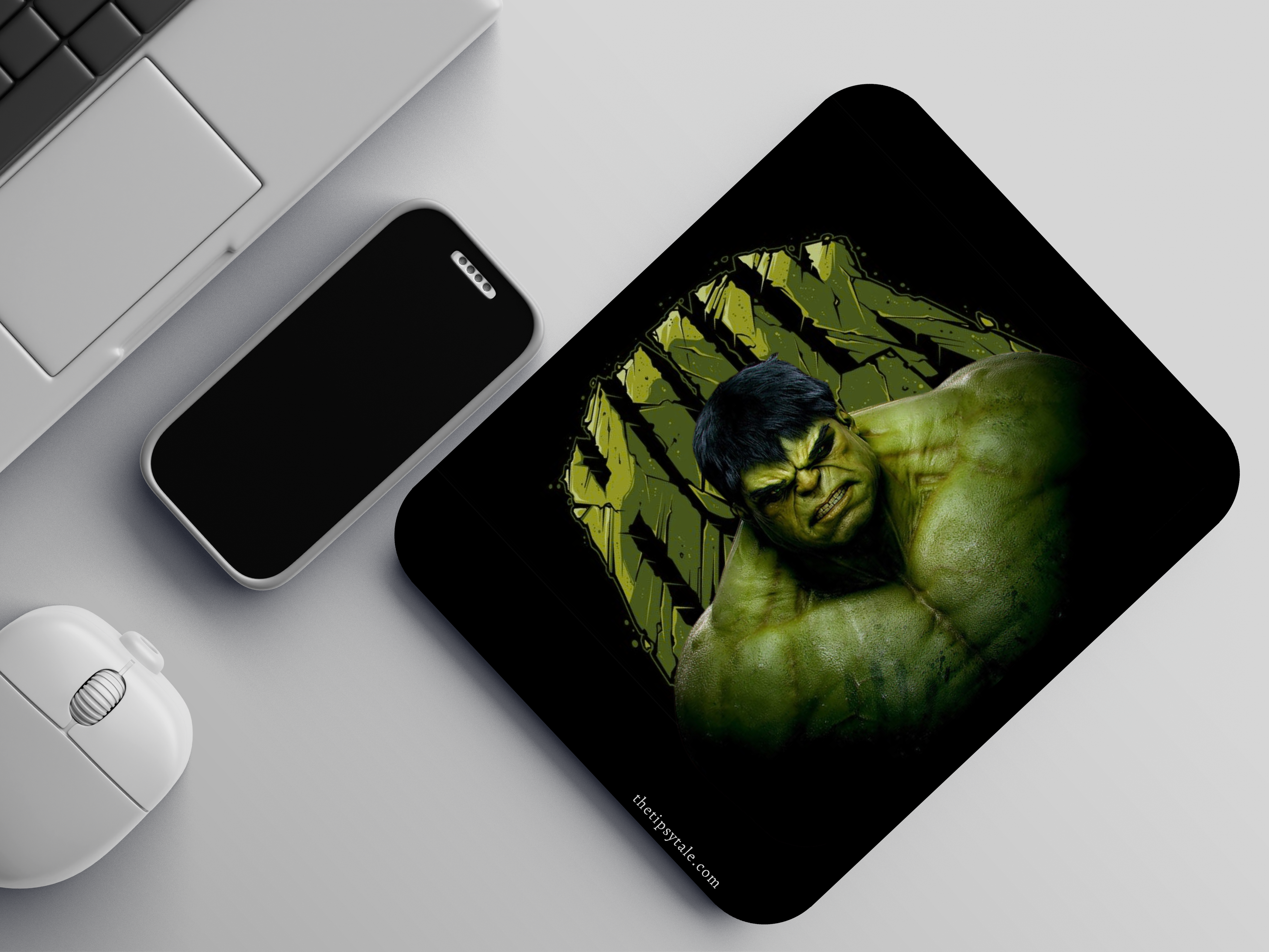 "HULK THE SMASHER:MOVIE" Mousepad Enhance Your Workspace with Style