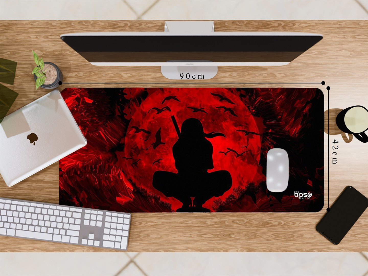 " ITACHI UCHIKA DARK " Gaming Mousepad Elevate Your Gaming Experience
