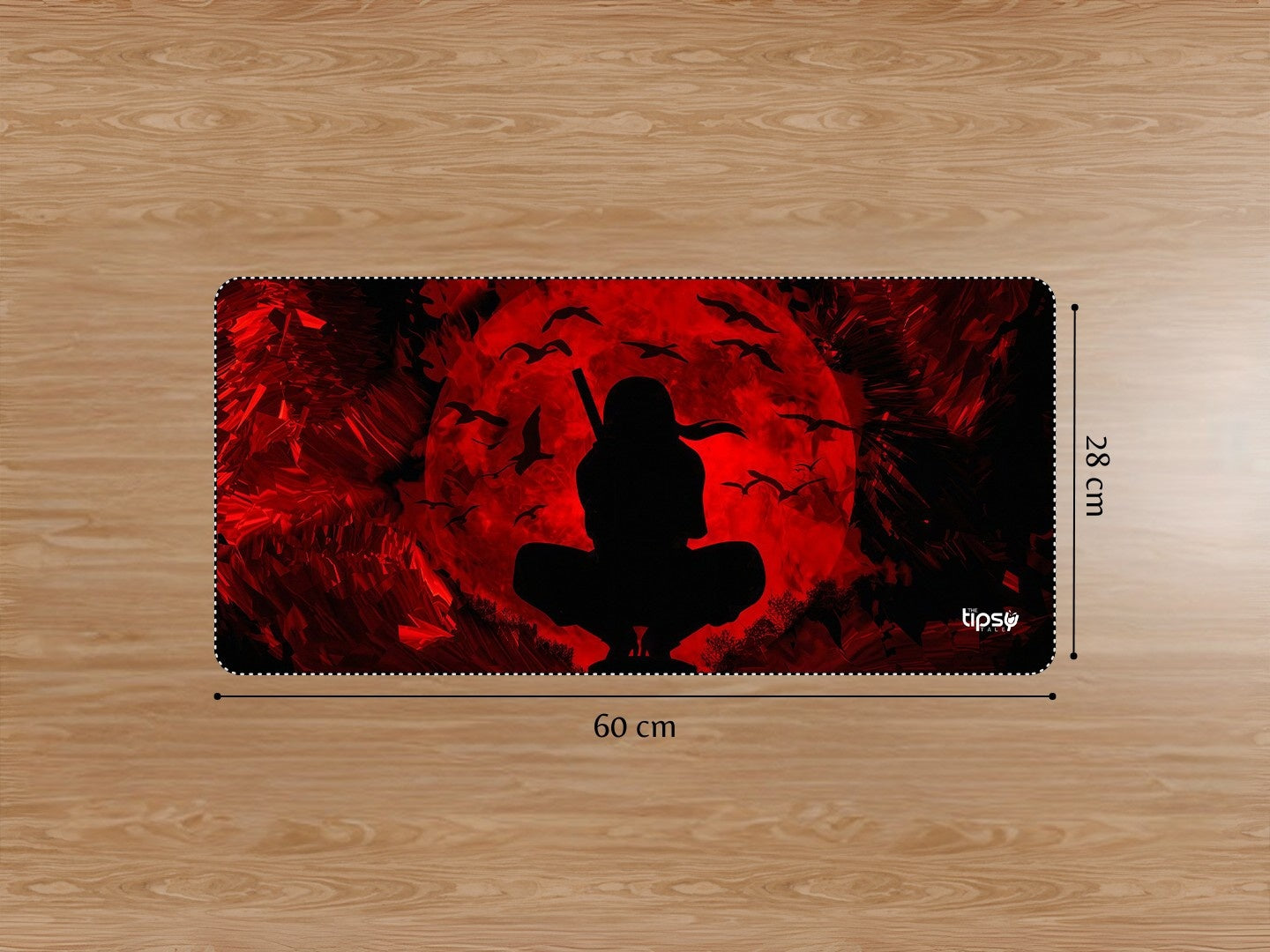 " ITACHI UCHIKA DARK " Gaming Mousepad Elevate Your Gaming Experience