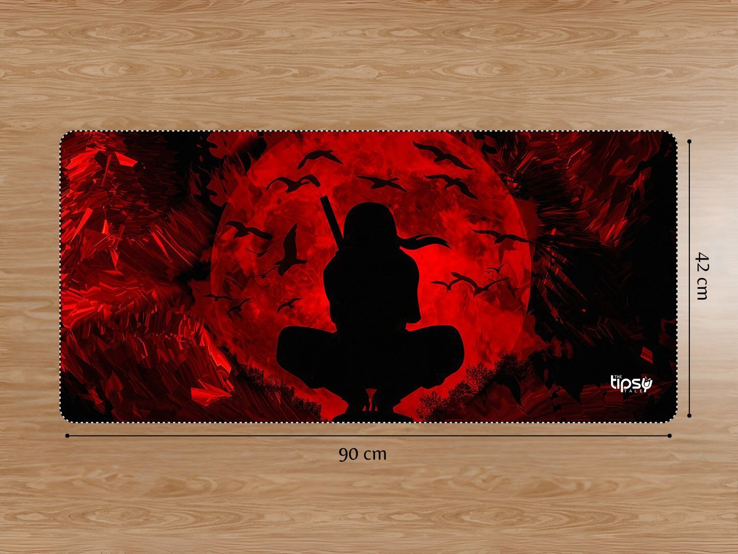 " ITACHI UCHIKA DARK " Gaming Mousepad Elevate Your Gaming Experience