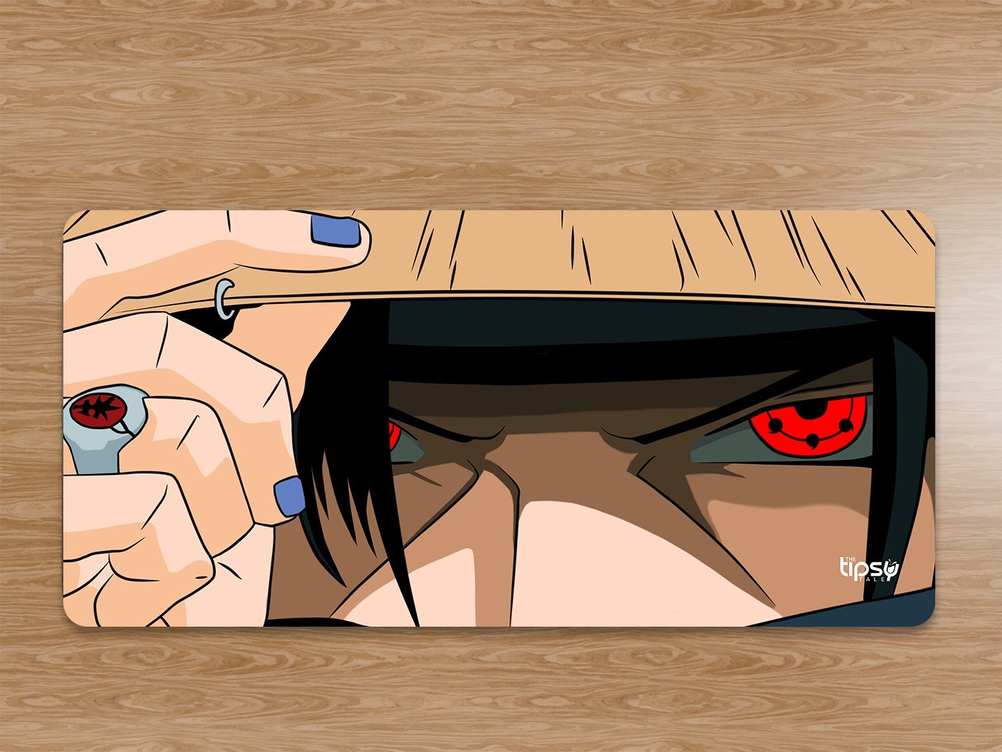 "ITACHI UCHIHA - SHARINGAN" Gaming Mousepad Elevate Your Gaming Experience