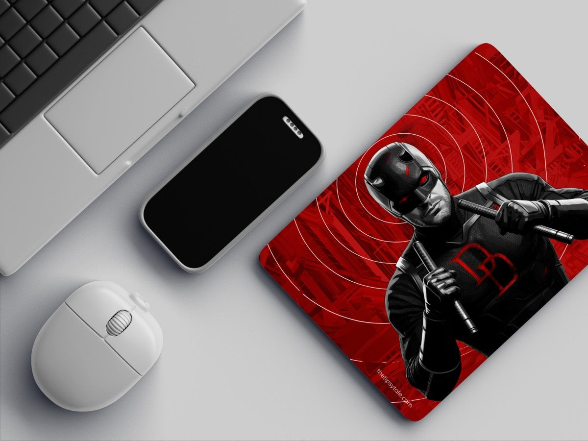 "DARE DEVIL MARVEL - DD" Mousepad: Enhance Your Workspace with Style