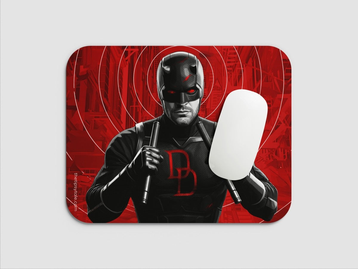 "DARE DEVIL MARVEL - DD" Mousepad: Enhance Your Workspace with Style