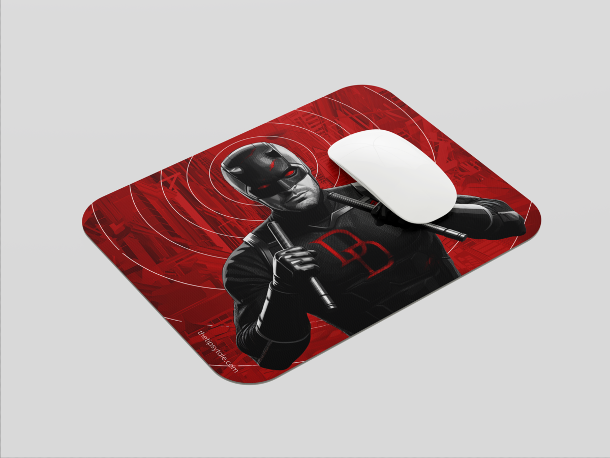 "DARE DEVIL MARVEL - DD" Mousepad: Enhance Your Workspace with Style