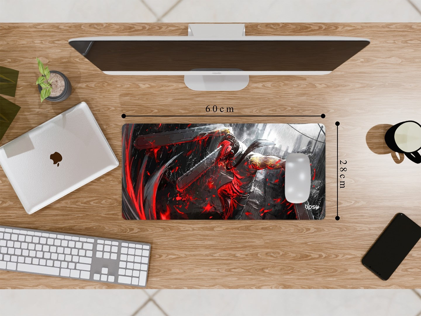 "DENJI CHAINSAW MAN - MANGA SERIES" Gaming Mousepad Elevate Your Gaming Experience