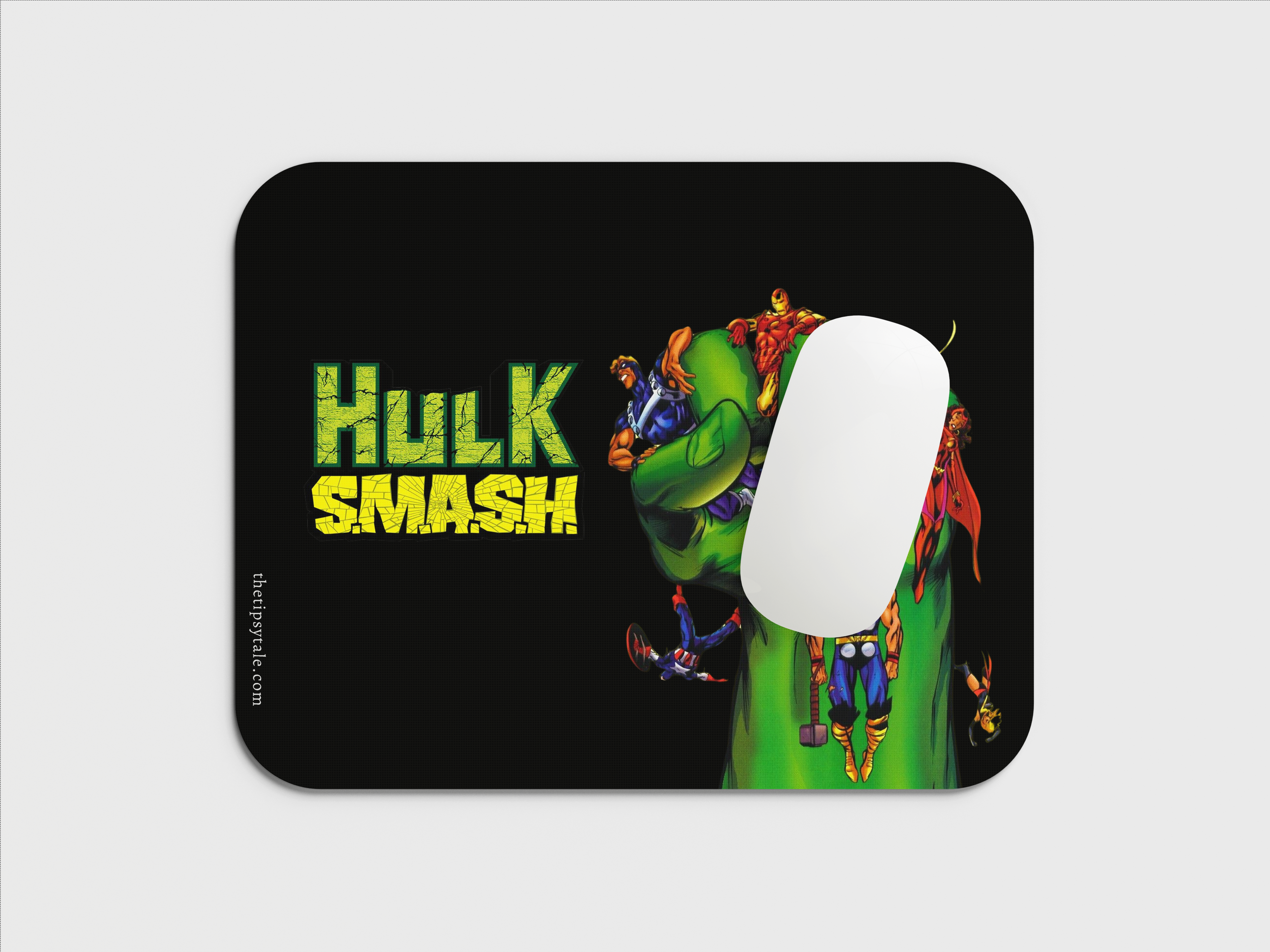 "ONE GRIP HULK SMASH:MOVIE" Mousepad Enhance Your Workspace with Style