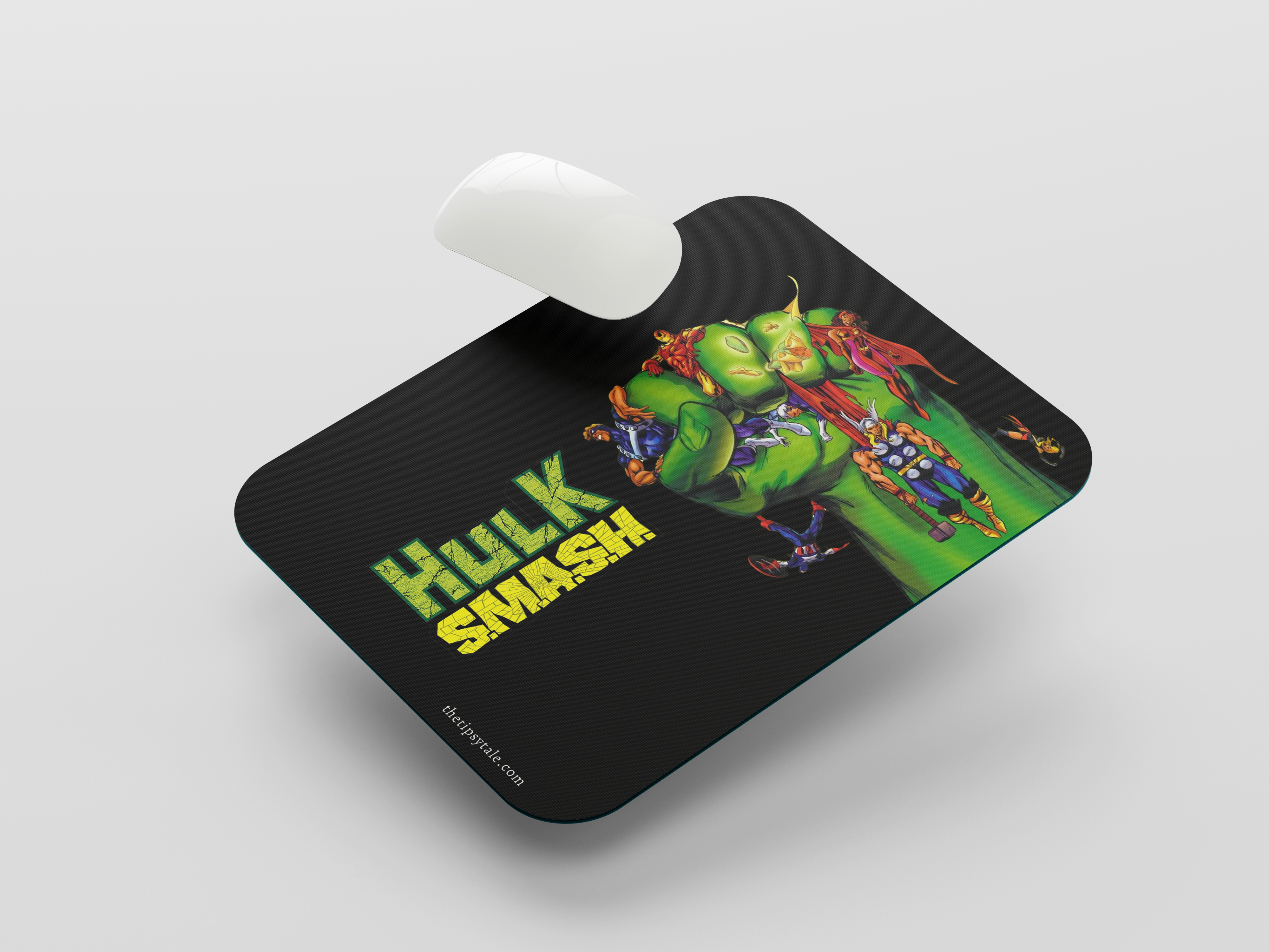 "ONE GRIP HULK SMASH:MOVIE" Mousepad Enhance Your Workspace with Style