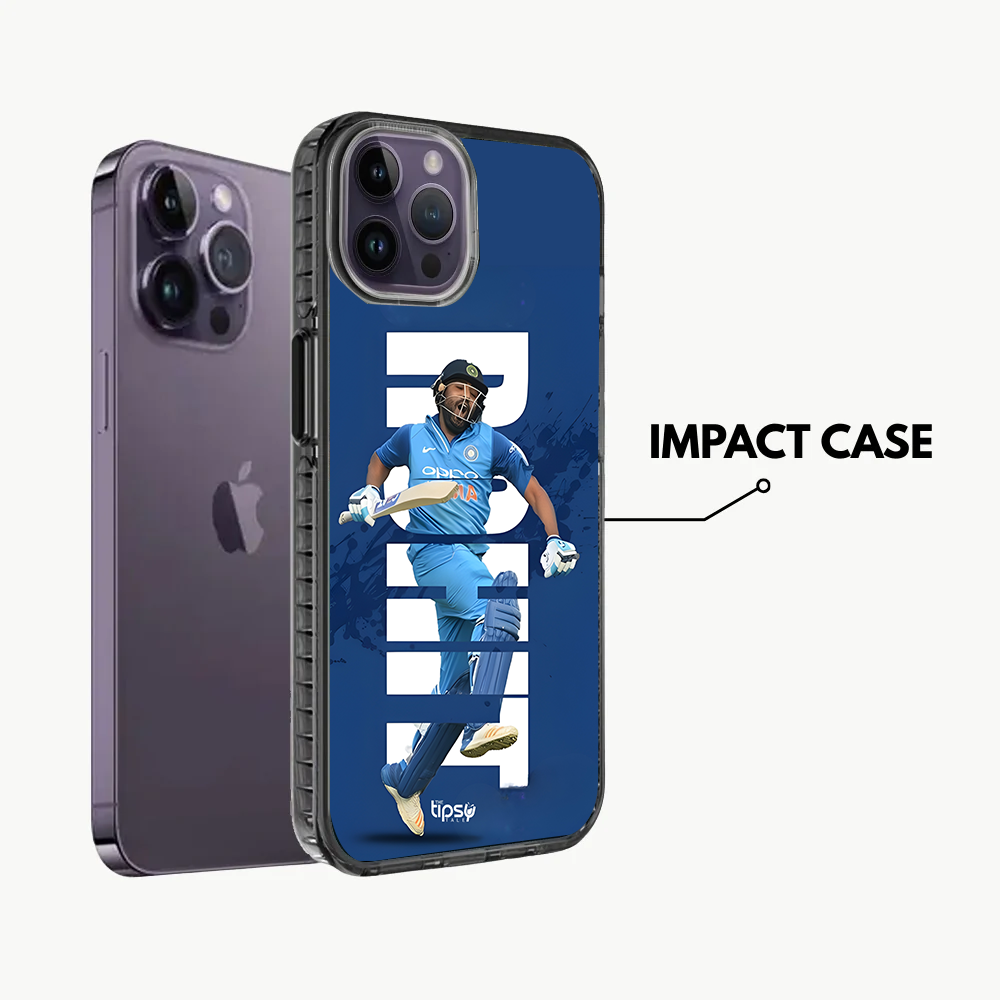 "ROHIT SHARMA 45 HITMAN FANDOM" -Mobile Covers Shock Resistant, Slim & Stylish Cases