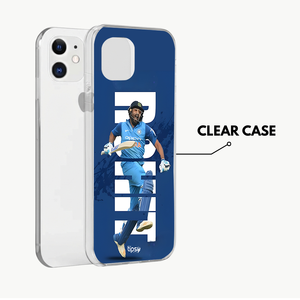 "ROHIT SHARMA 45 HITMAN FANDOM" -Mobile Covers Shock Resistant, Slim & Stylish Cases