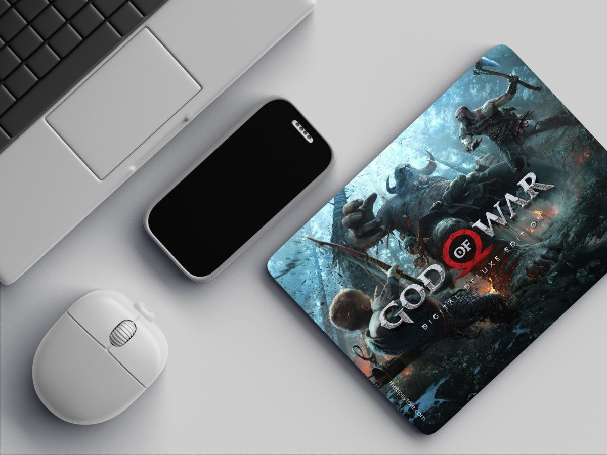 " GOD OF WAR - DIGITAL DELUXE EDITION" Mousepad: Enhance Your Workspace with Style