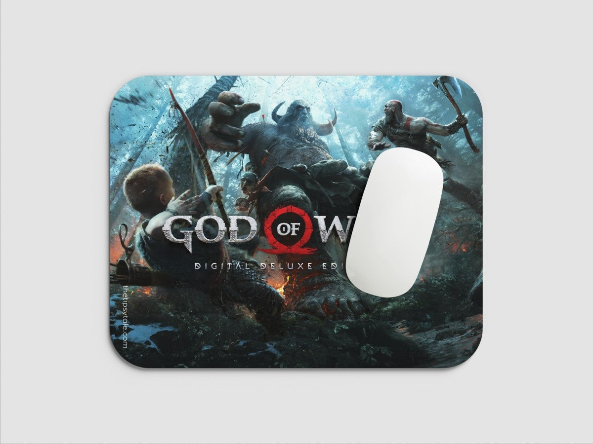 " GOD OF WAR - DIGITAL DELUXE EDITION" Mousepad: Enhance Your Workspace with Style