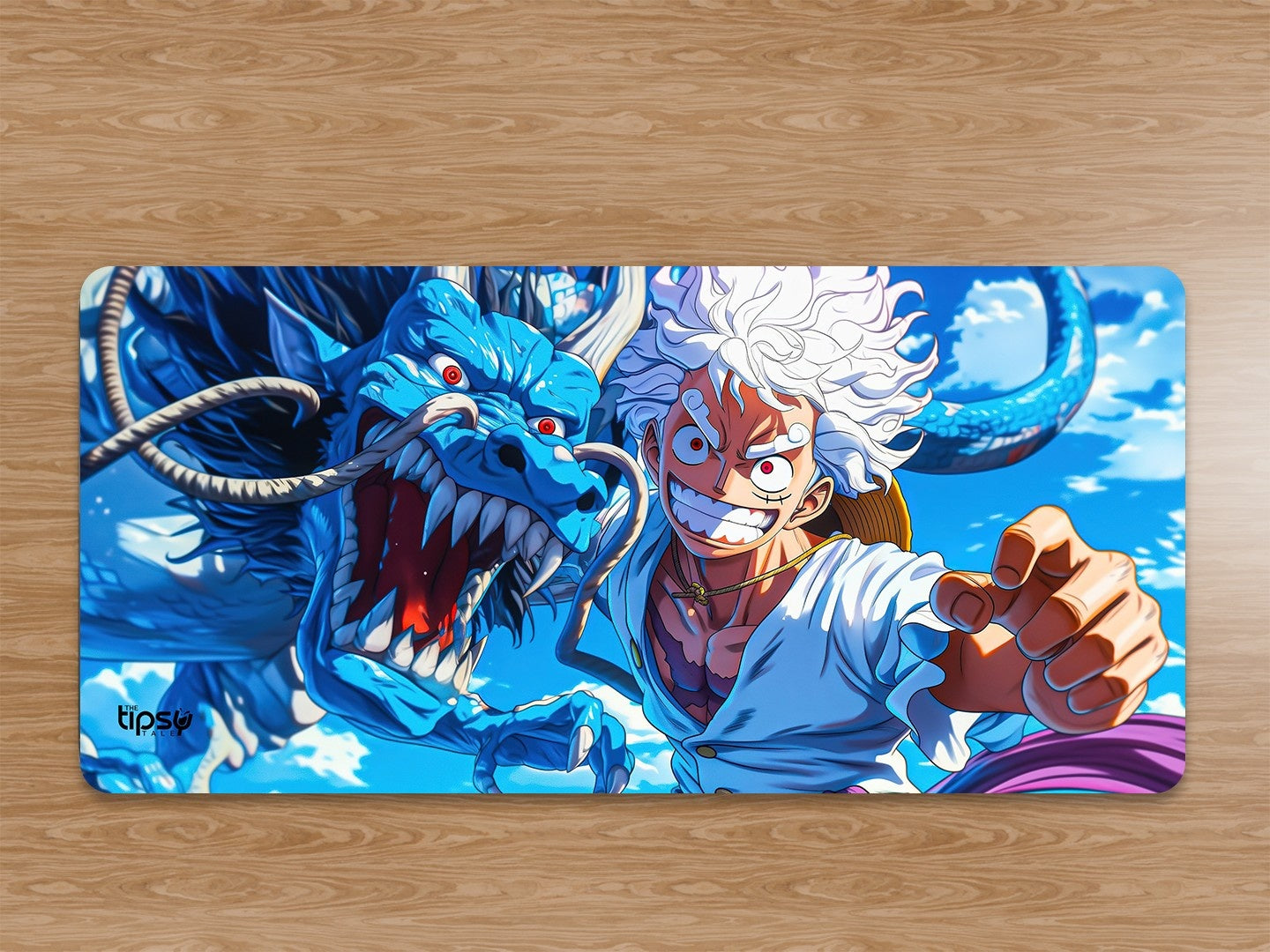 "LUFFY VS KAIDO" Gaming Mousepad Elevate Your Gaming Experience