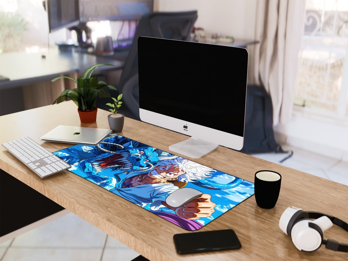 "LUFFY VS KAIDO" Gaming Mousepad Elevate Your Gaming Experience