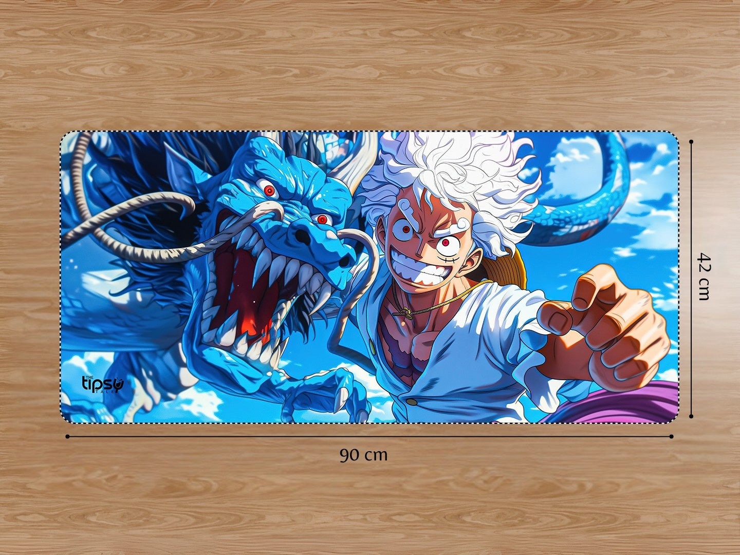 "LUFFY VS KAIDO" Gaming Mousepad Elevate Your Gaming Experience