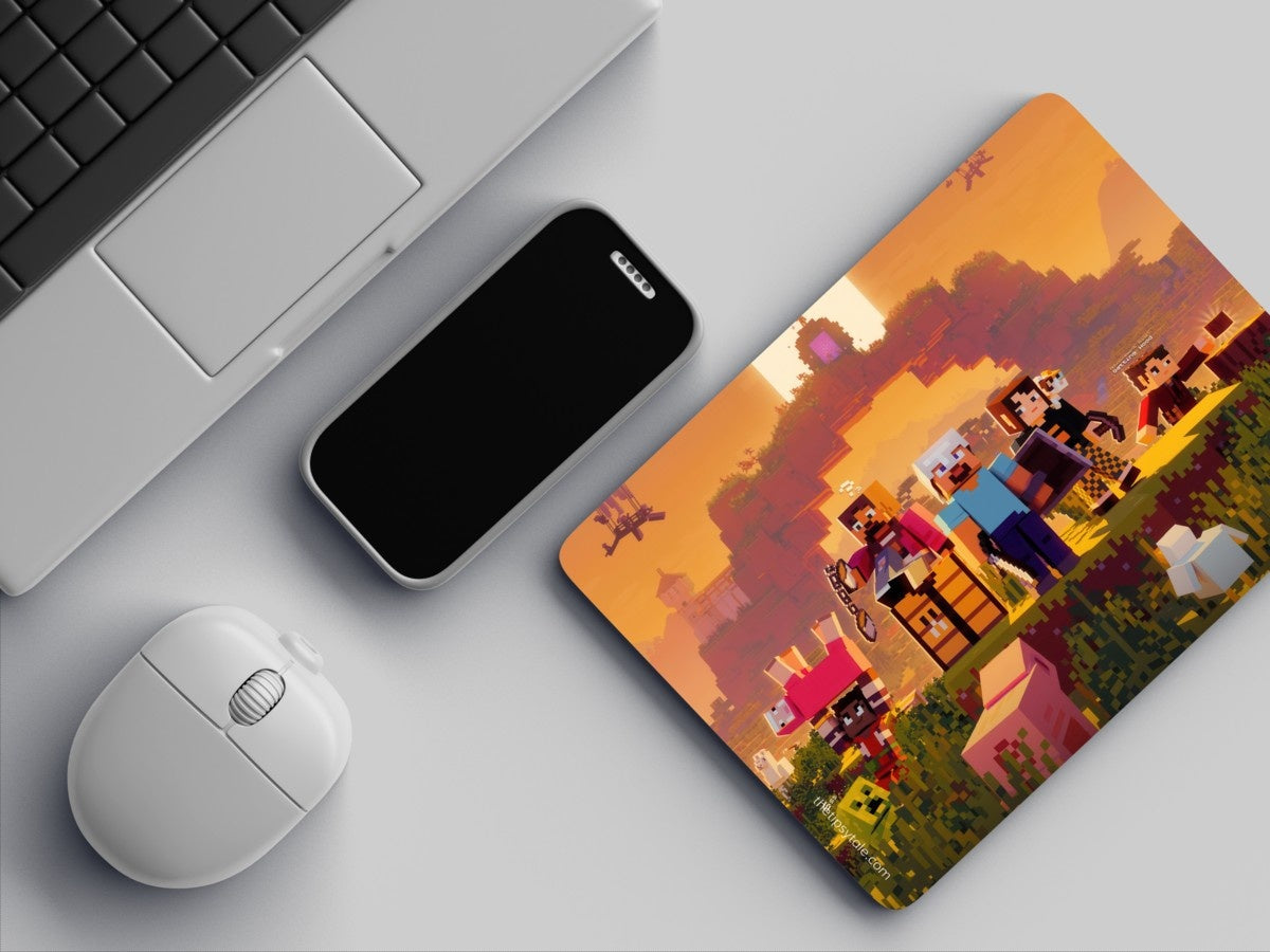 "A MINECRAFT MOVIE " Mousepad: Enhance Your Workspace with Style