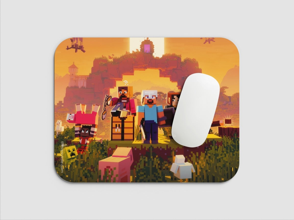 "A MINECRAFT MOVIE " Mousepad: Enhance Your Workspace with Style