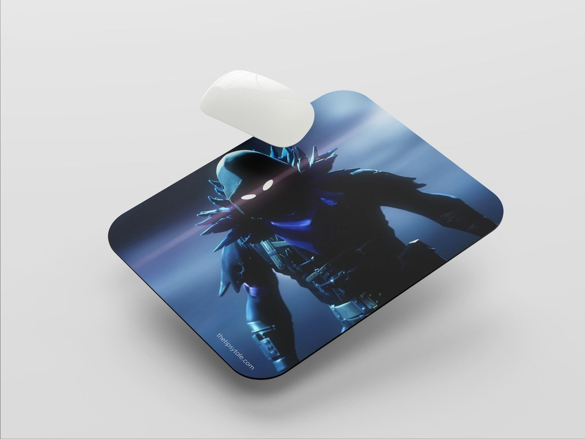 "RAVEN FORTNITE - BATTLE ROYALE" Mousepad: Enhance Your Workspace with Style