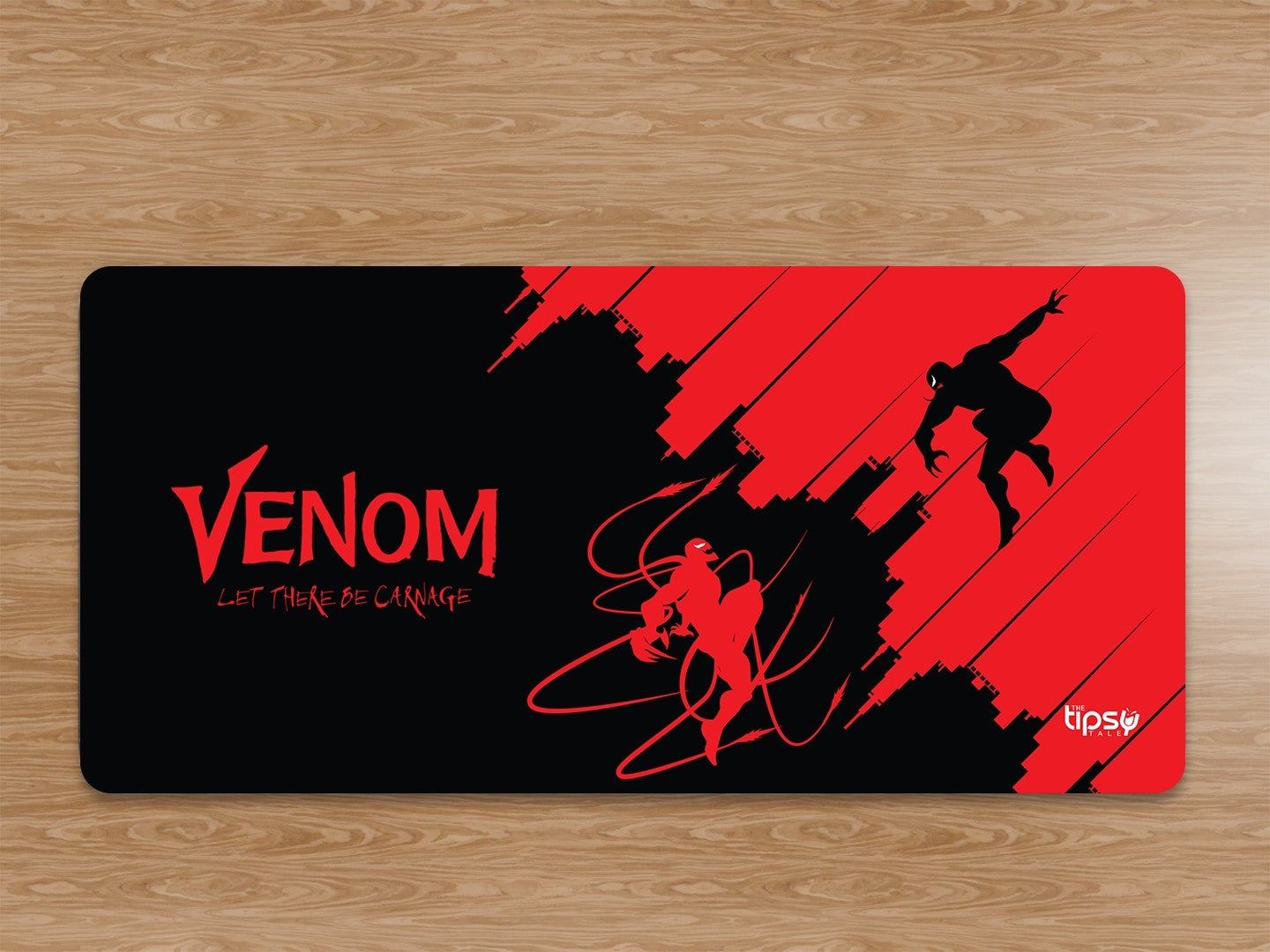 "VENOM VS CARNAGE" Gaming Mousepad Elevate Your Gaming Experience