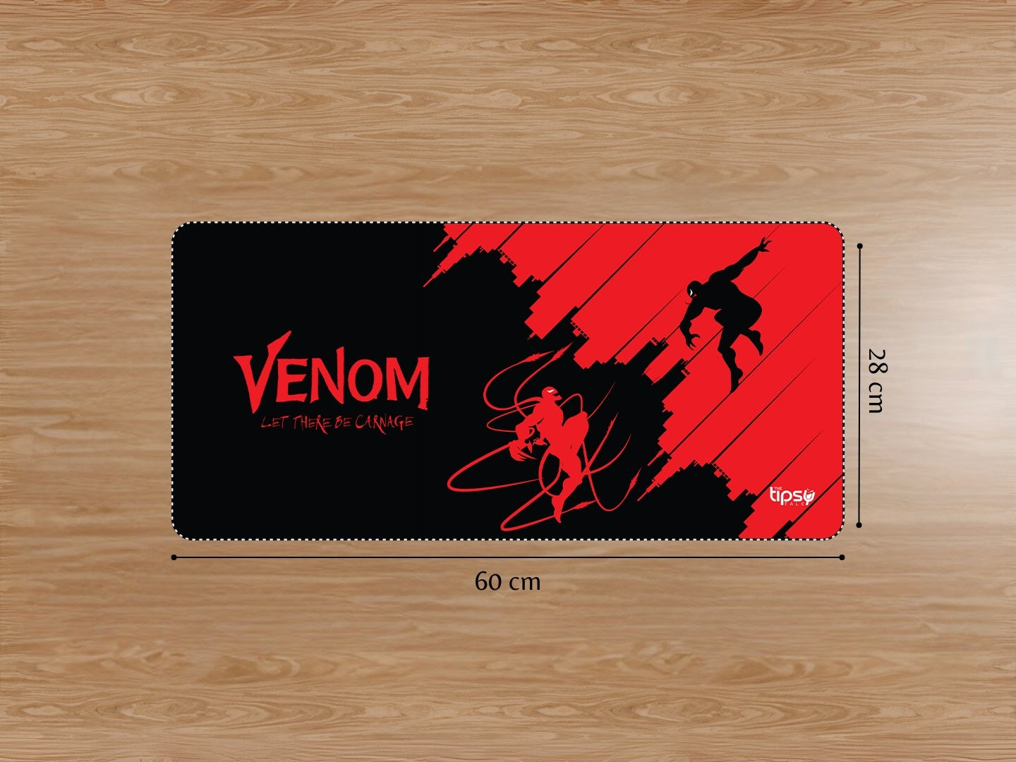 "VENOM VS CARNAGE" Gaming Mousepad Elevate Your Gaming Experience