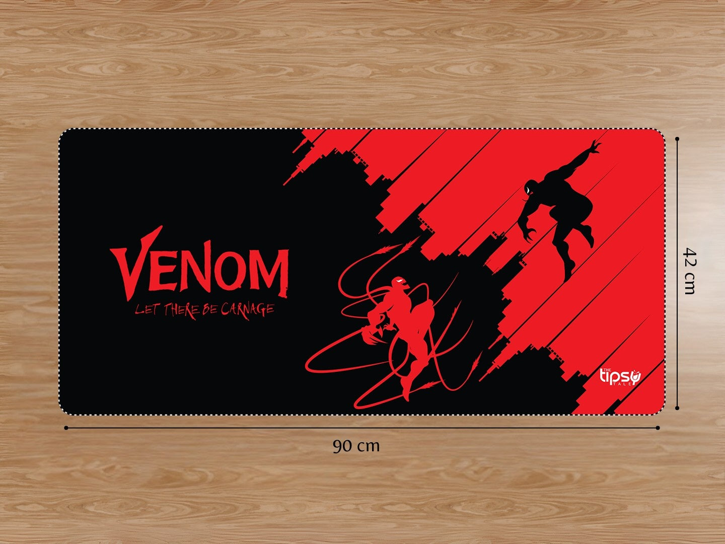 "VENOM VS CARNAGE" Gaming Mousepad Elevate Your Gaming Experience