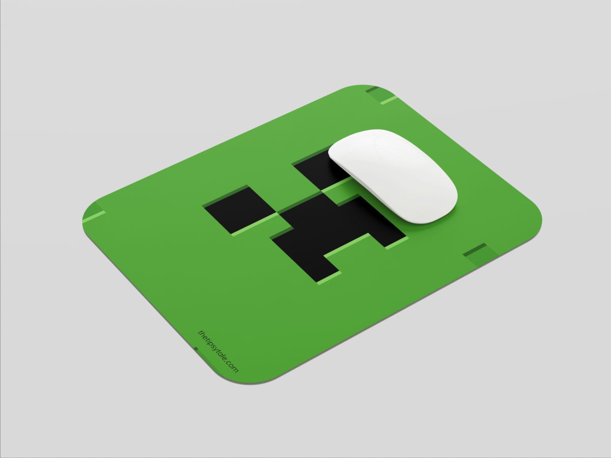 "MINECRAFT CREEPER" Mousepad: Enhance Your Workspace with Style