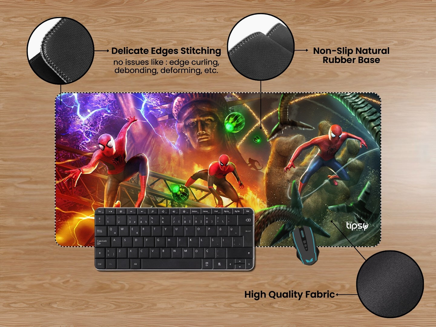 "SPIDERMAN NO WAY HOME " Gaming Mousepad Elevate Your Gaming Experience