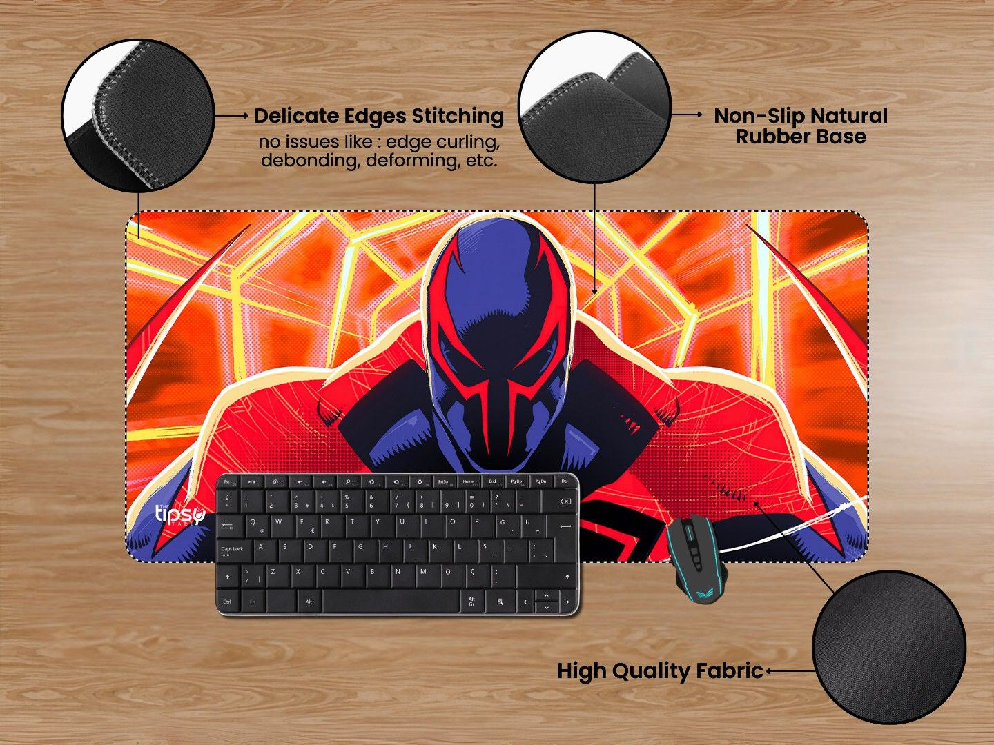 "SPIDERMAN - MIGUEL O'HARA" Gaming Mousepad Elevate Your Gaming Experience