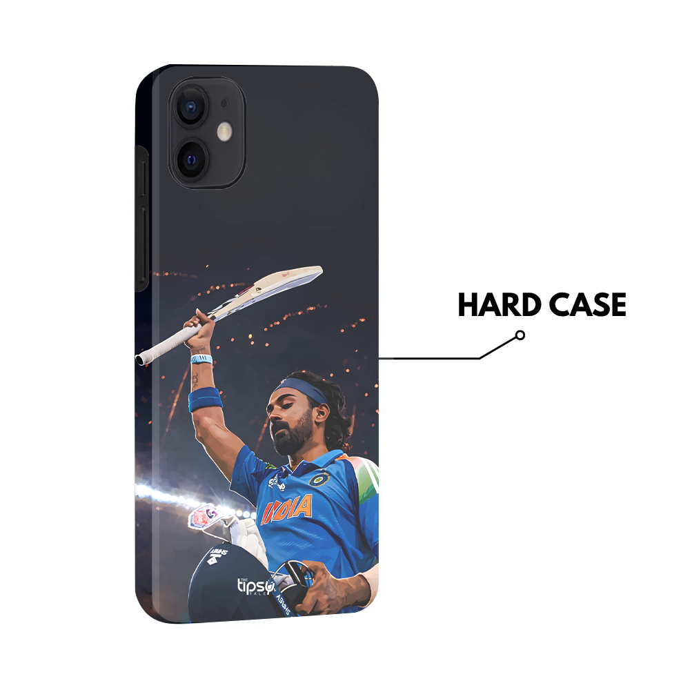 "KL RAHUL CRICKET FANDOM" -Mobile Covers Shock Resistant, Slim & Stylish Cases