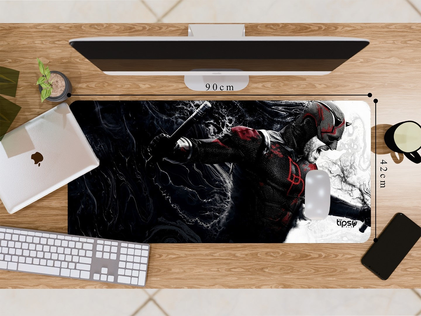 "DARE DEVIL BORN AGAIN - DD" Gaming Mousepad Elevate Your Gaming Experience